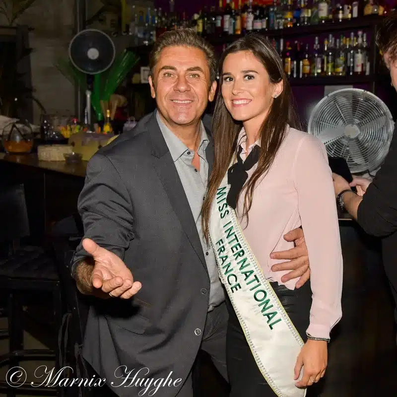 Miss International France et Claude Thomas